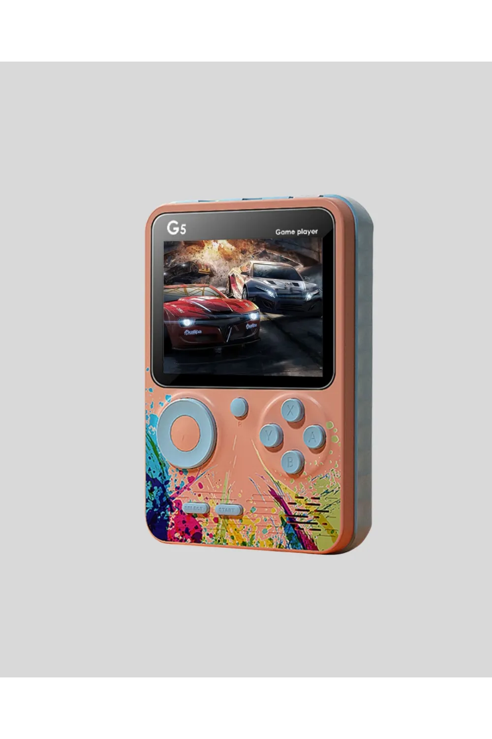 Mini Retro Oyun Konsolu 500 Oyunlu 3.0 İnç Ekran Ve Şarjlı Batarya