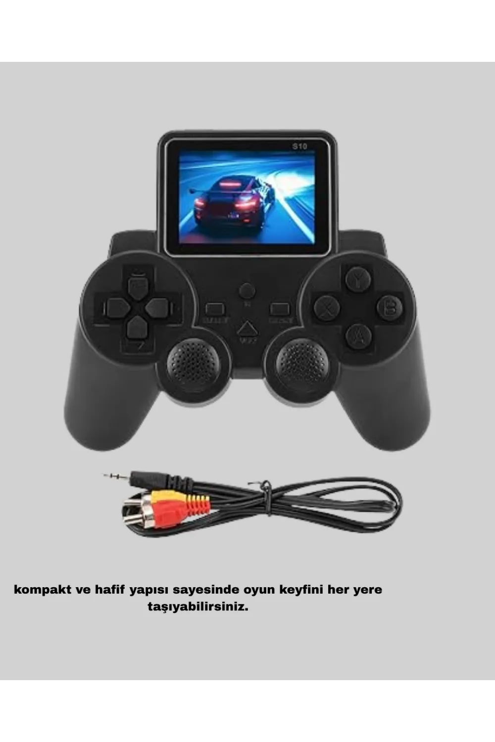 Mini Retro Oyun Konsolu S10 2.8 İnç Ekran Taşınabilir Klasik Atari