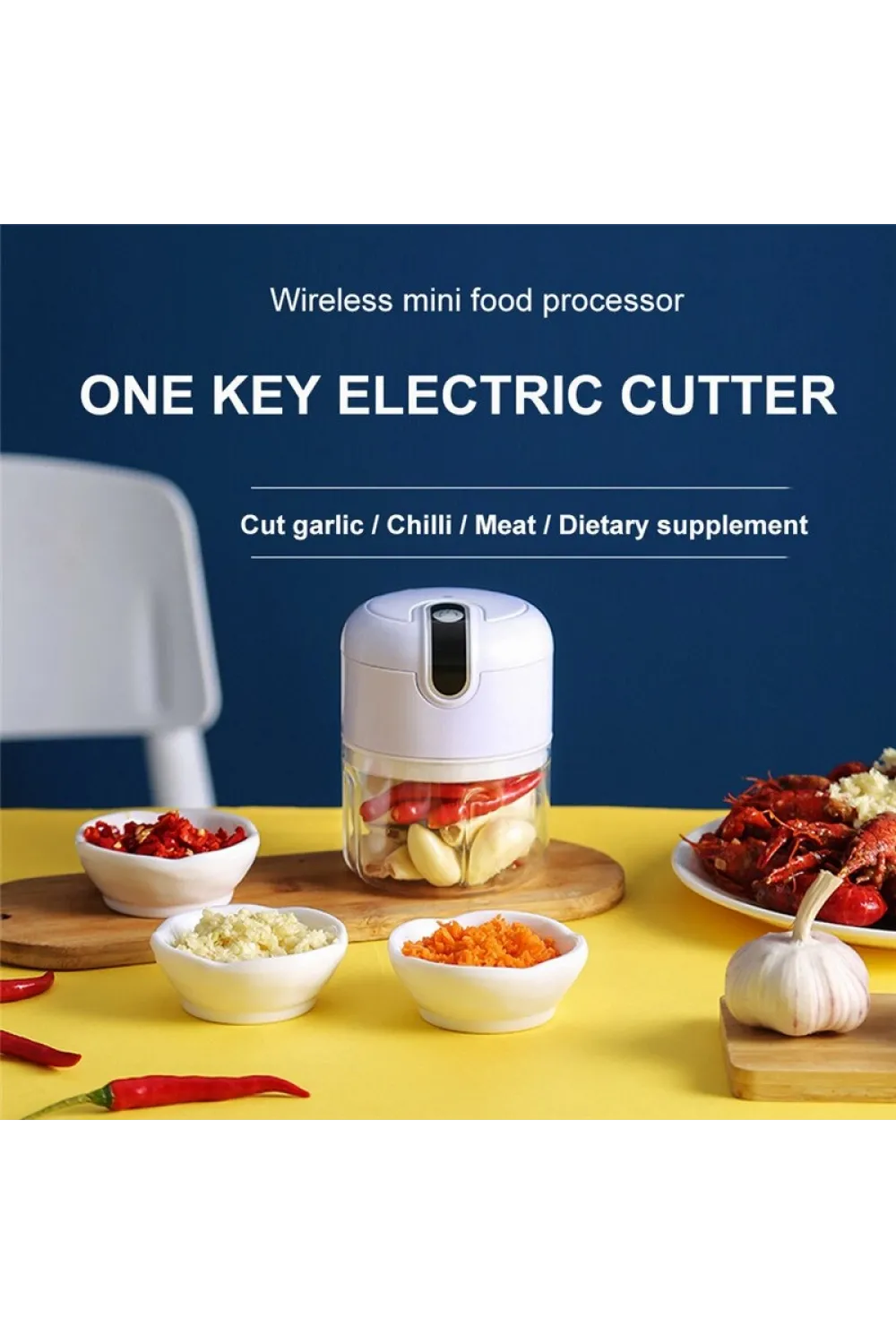 Mini Rondo Şarjlı 250 Ml Hazneli