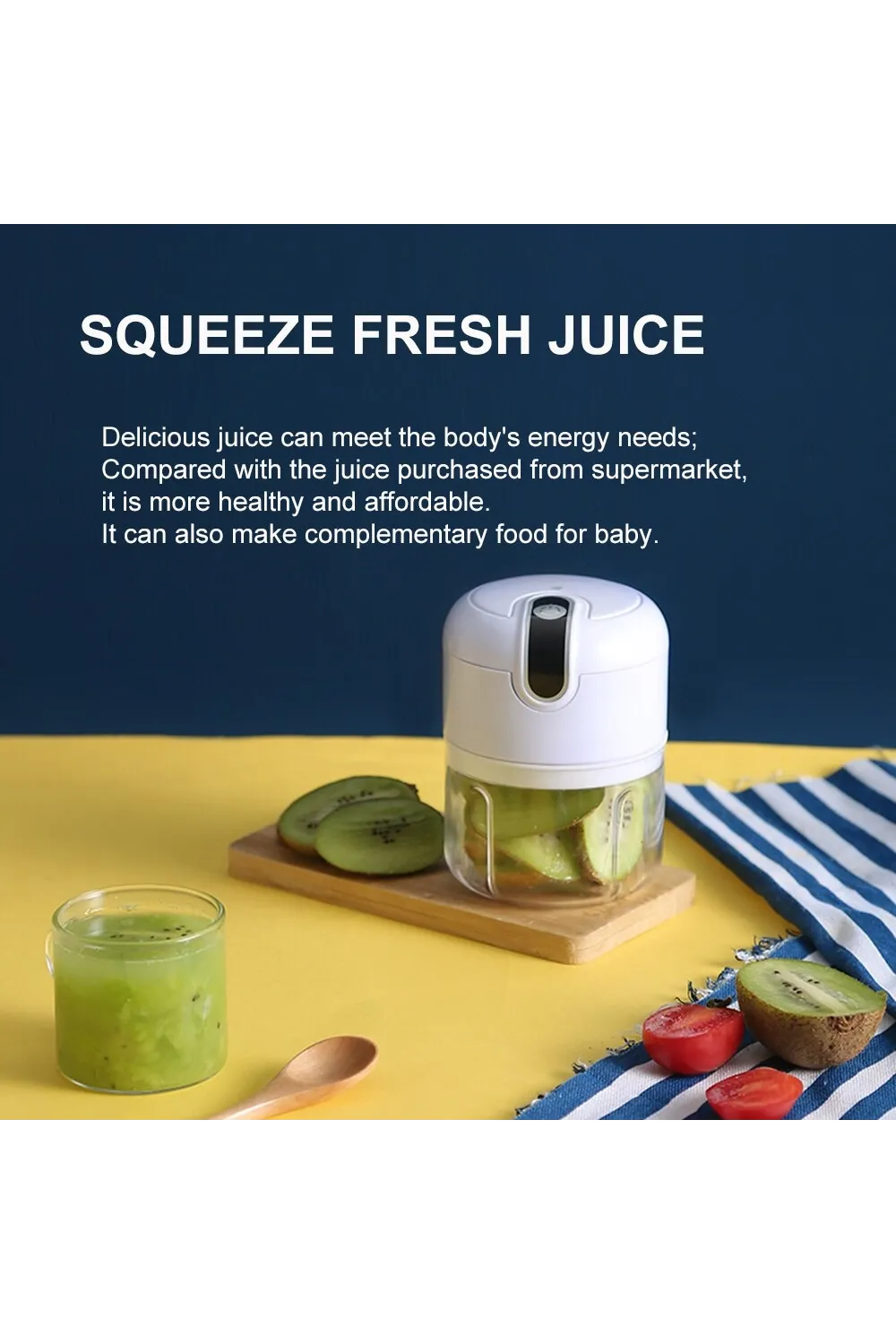 Mini Rondo Şarjlı 250 Ml Hazneli