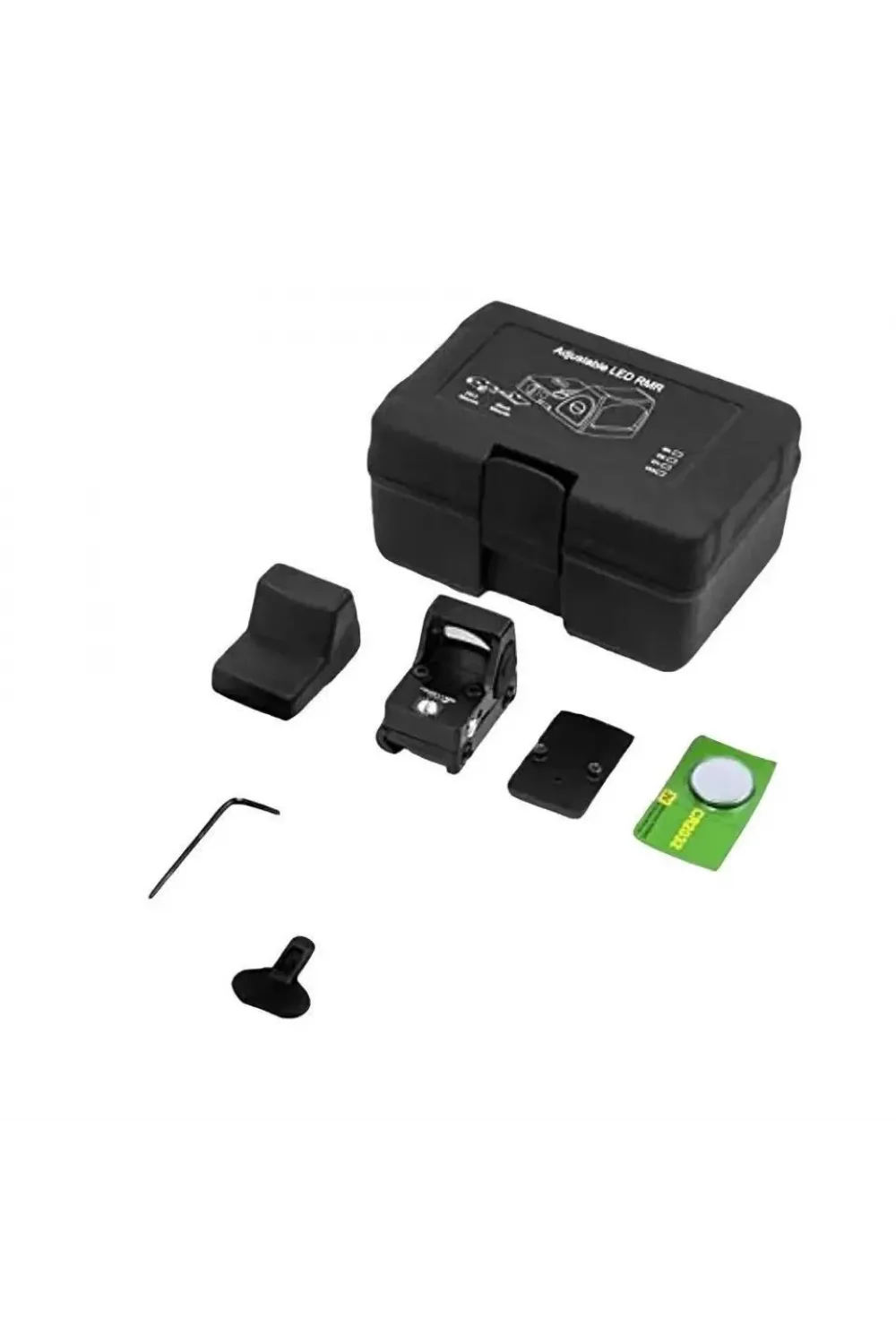 Mini Tactical Reflex Red Dot Sight 22mm  Kompakt Tasarım, 7 Kademeli Aydınlatma