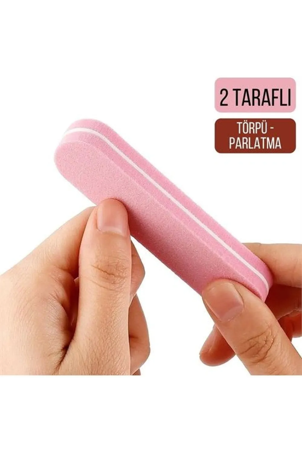 Mini Tırnak Törpü ve Parlatma Blok Sünger 2 Yüzey 717827