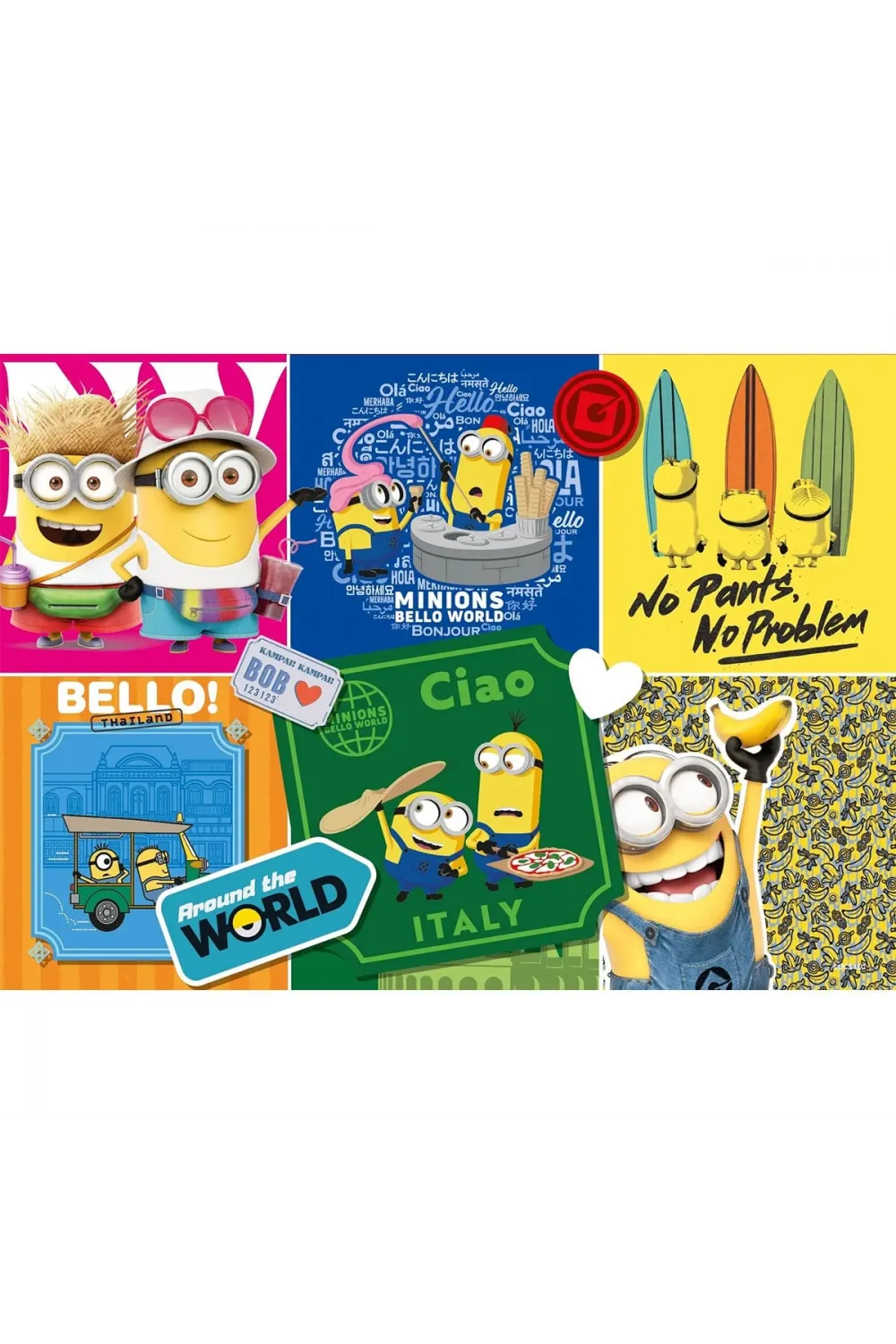 MO 709 MINIONS 50 PARÇA LİSANSLI PUZZLE