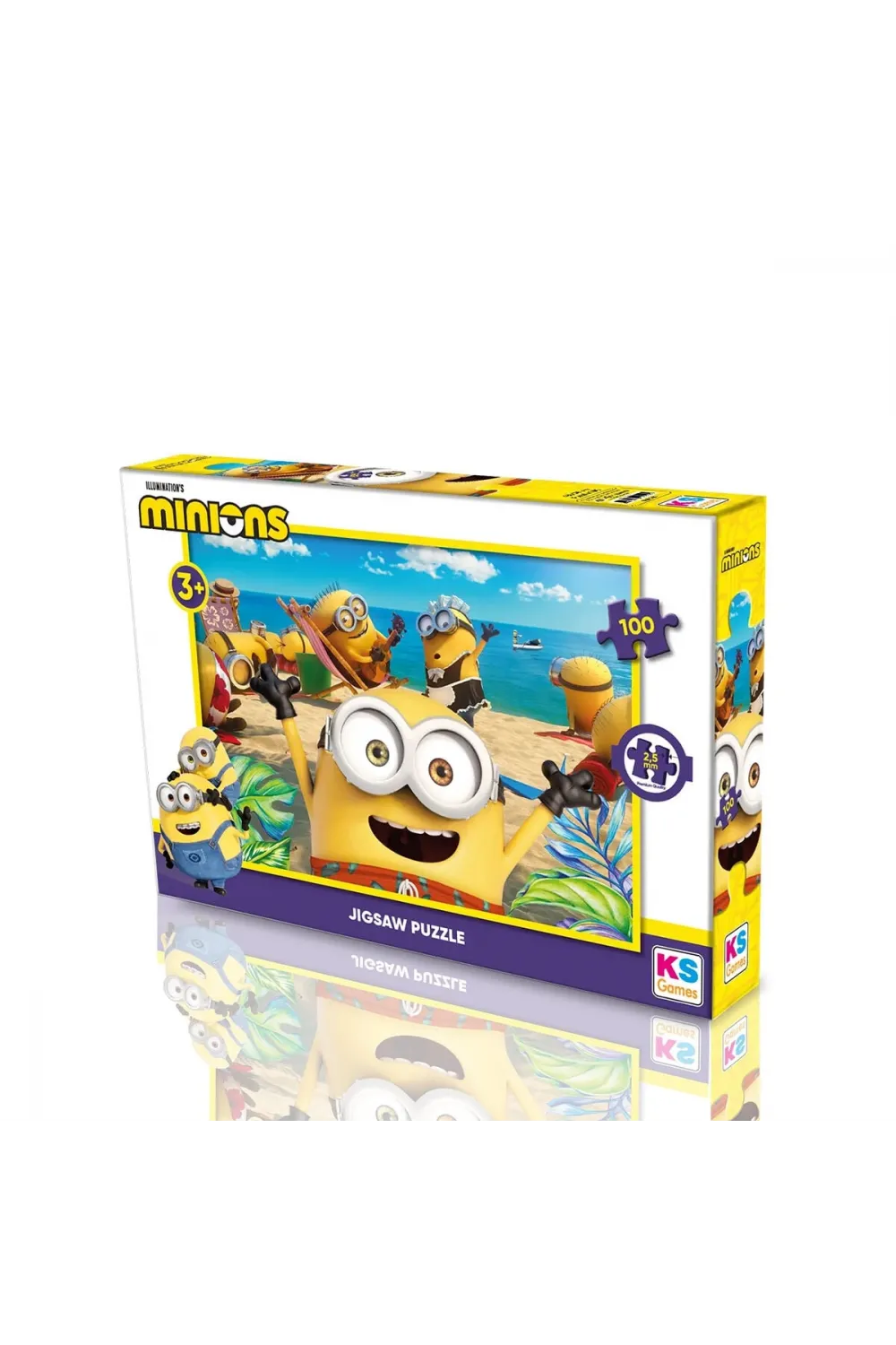 MO 714 MINIONS 100 PARÇA LİSANSLI PUZZLE
