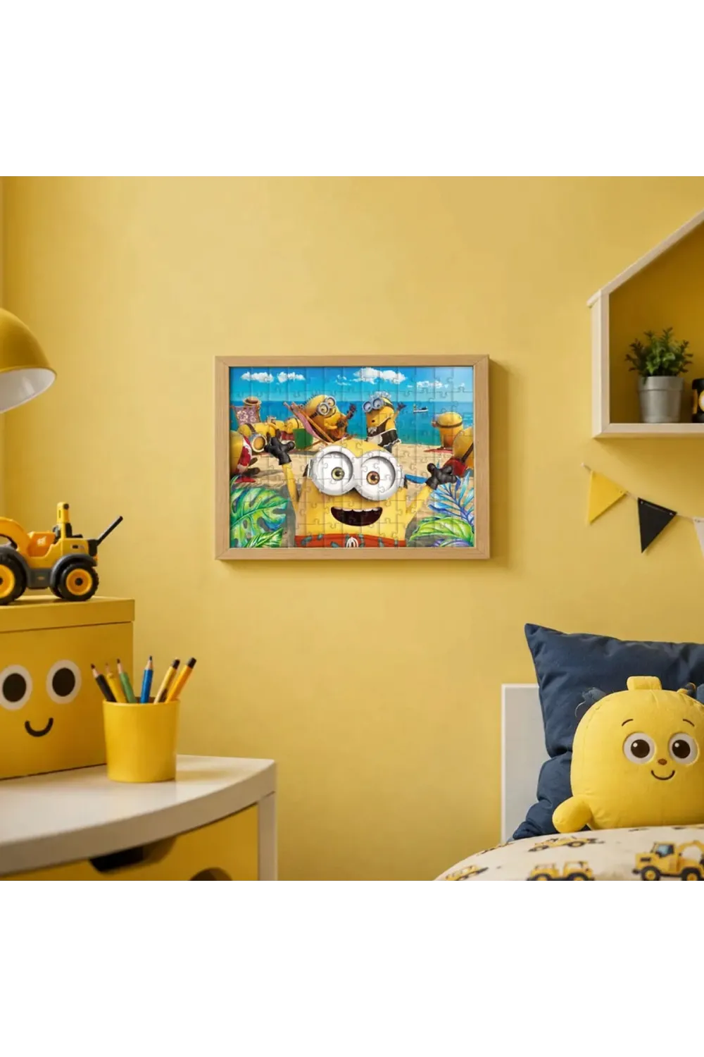MO 714 MINIONS 100 PARÇA LİSANSLI PUZZLE