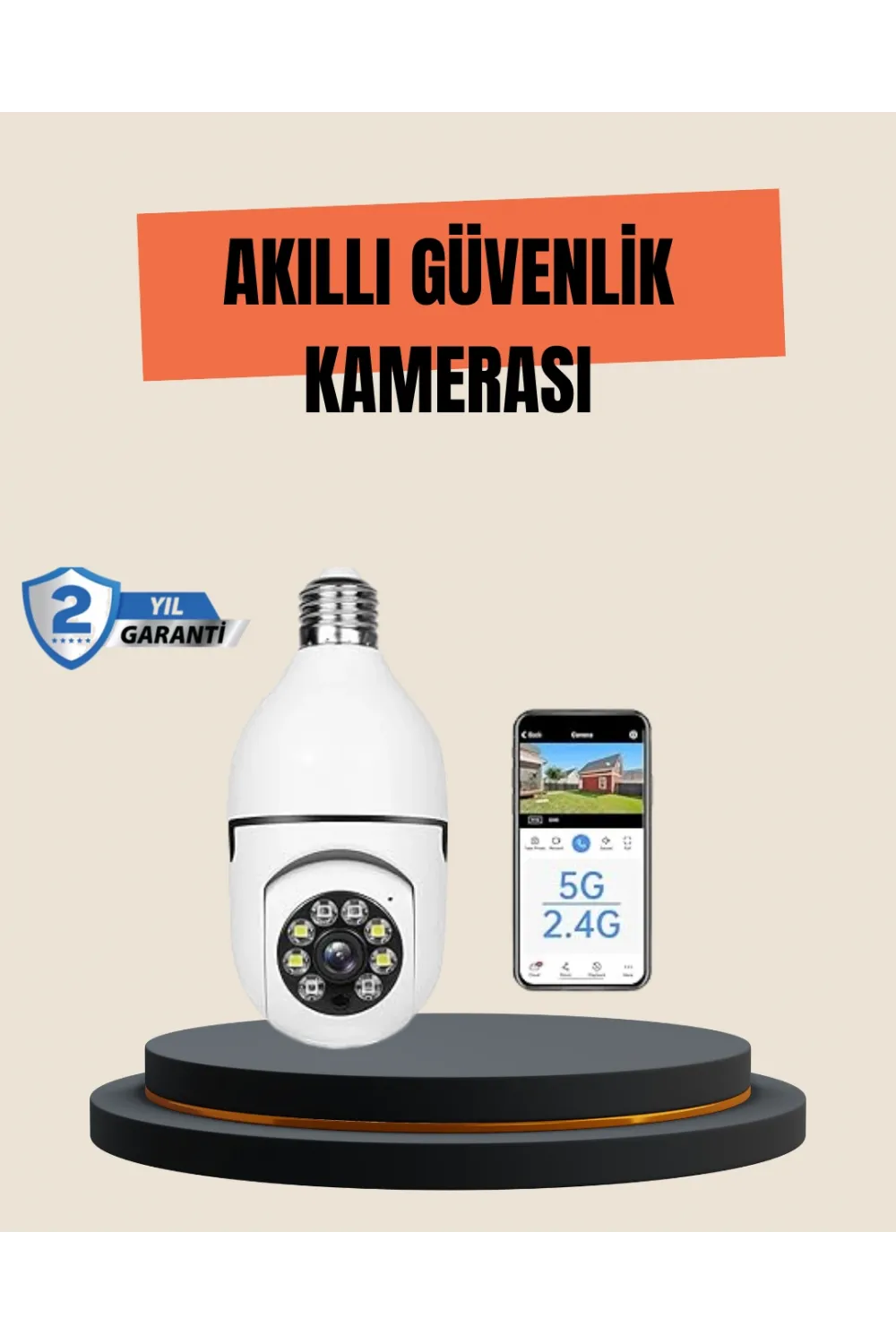 Mobil Uygulama Kontrollü Akıllı Güvenlik Kamerası