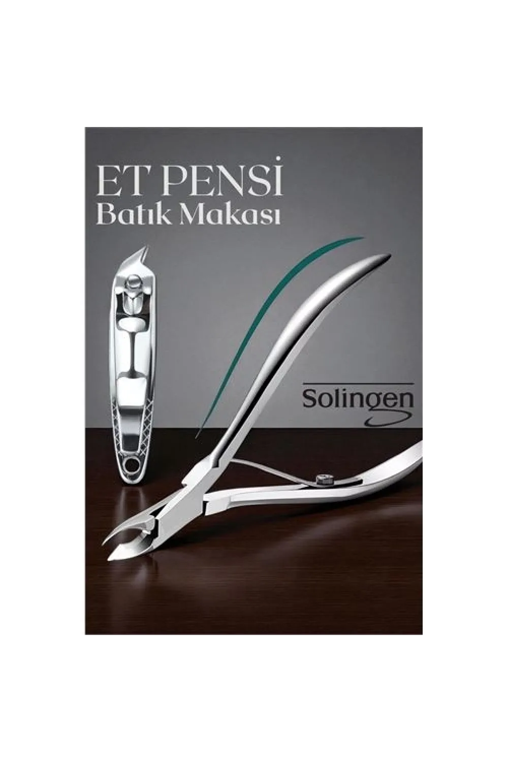 Modacar Tırnak Et Pensi - Et Makası - Batık Tırnak Makas Seti Solingen Profesyonel