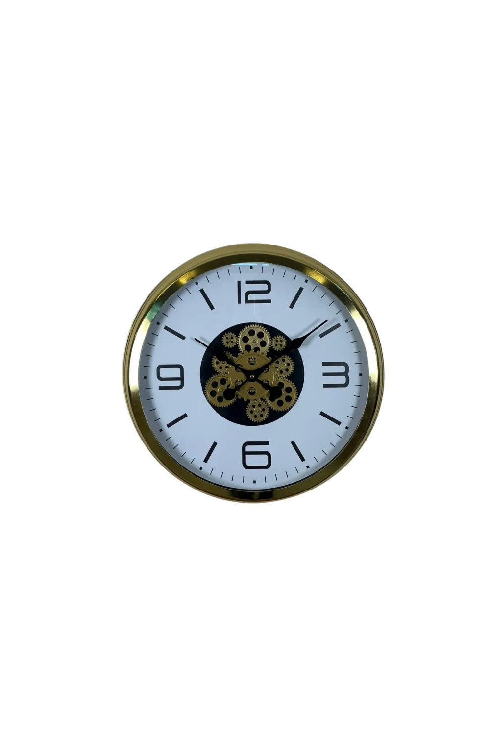 Modern Prestige Gold 60 Cm Çarklı Duvar Saati