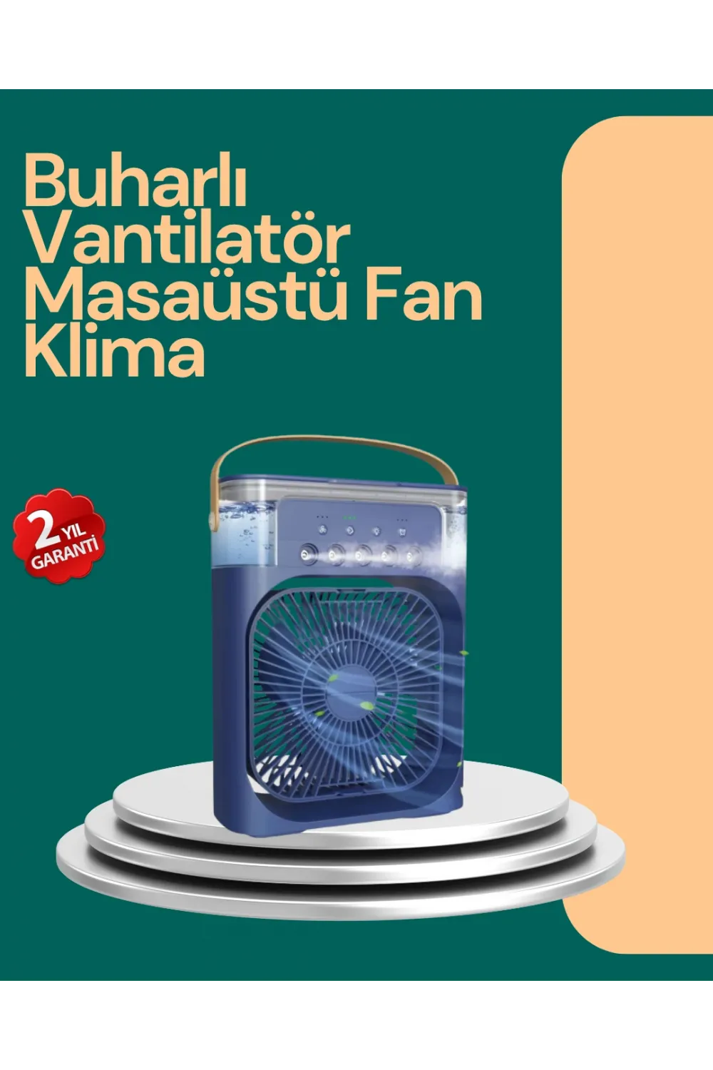 Modern Tasarımlı Kompakt Ve Güçlü Hava Üfleyen Fan