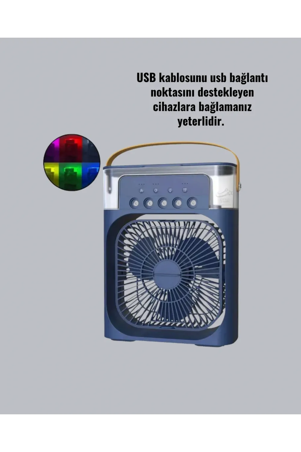 Modern Tasarımlı Kompakt Ve Güçlü Hava Üfleyen Fan
