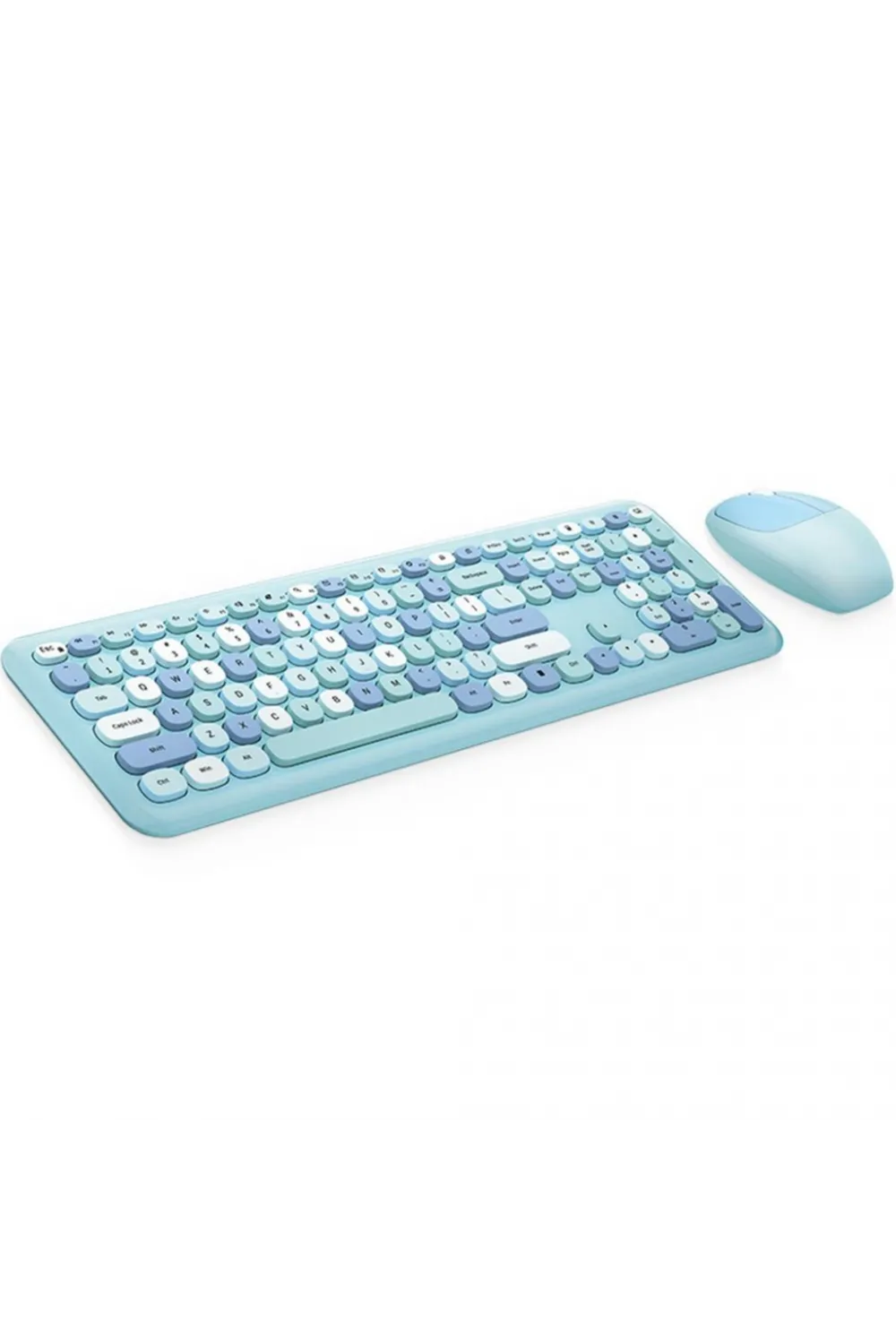 Mofii No666 Mavi Klavye Mouse Set