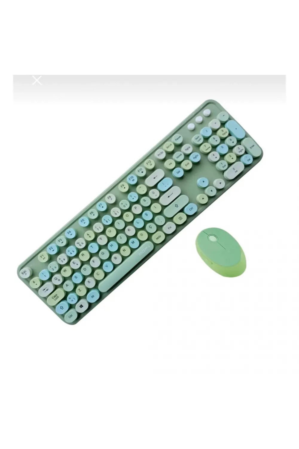 Mofii Zr513/Y Sweet Yeşil Klavye Mouse Set