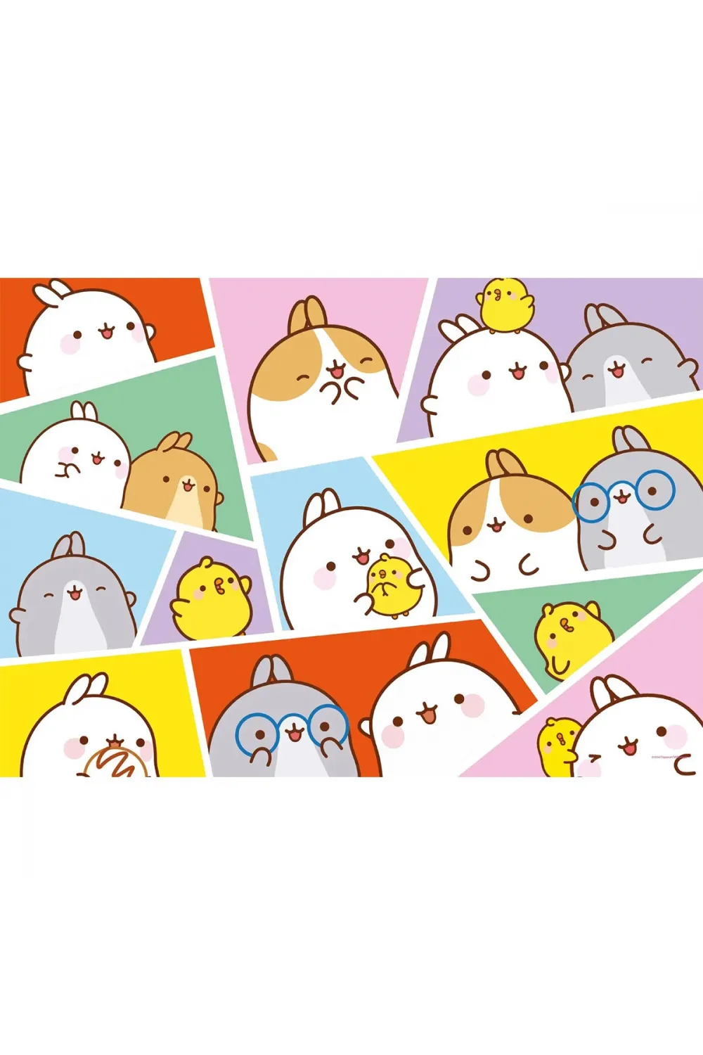 MOL 714 MOLANG 100 PARÇA LİSANSLI PUZZLE