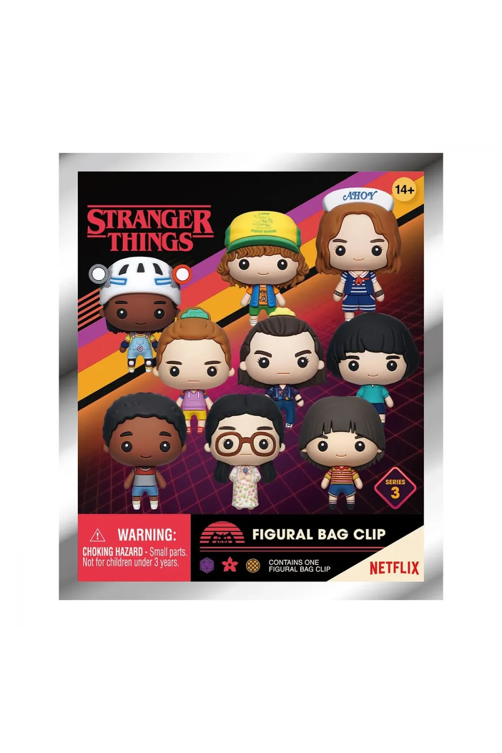 MONO32560 Monogram Stranger Things Klipsli Figür Seri 3 24lü display
