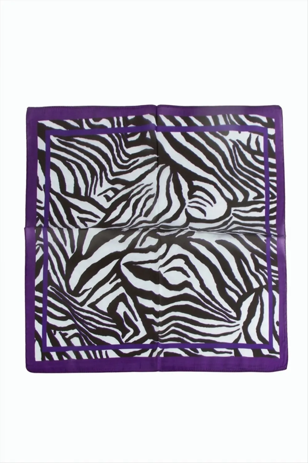 Mor Renkli Zr Şifon Fular 50*50 cm