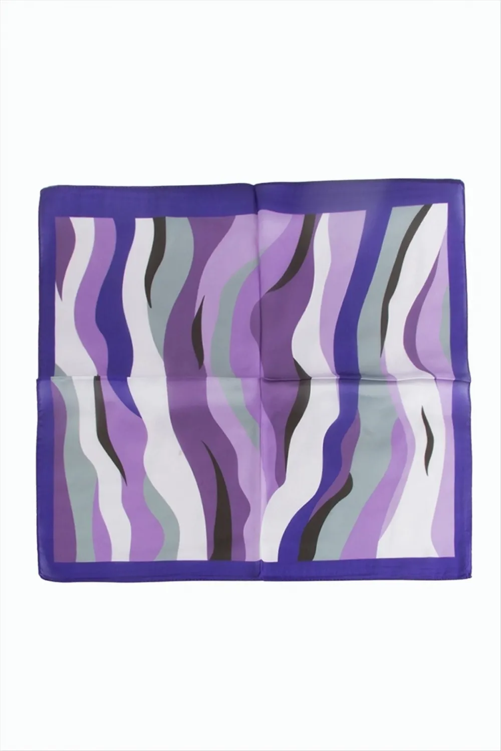 Mor Renkli Zr Şifon Fular 50*50 cm