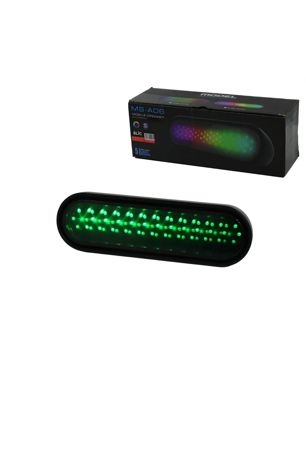 2x2 Bluetooth Wireless Rgb Işıklı Hoparlör Speaker Typc-E To Usb Şarjlı 5 W IEGMQ22