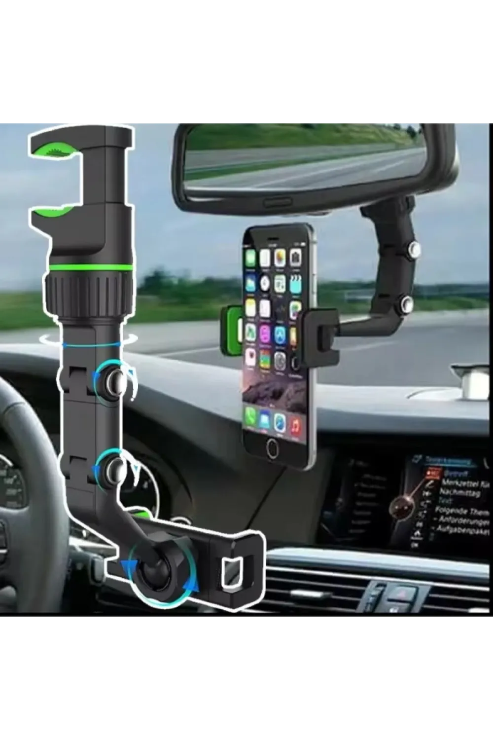 Multifonksiyon Araç Telefon Tutucu