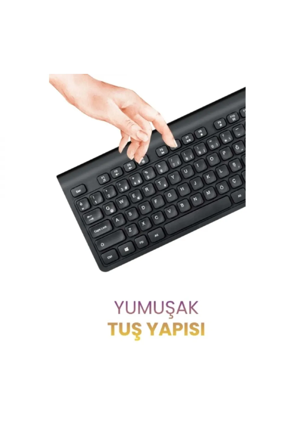 Multimedya Q Klavye Ve Mouse Seti
