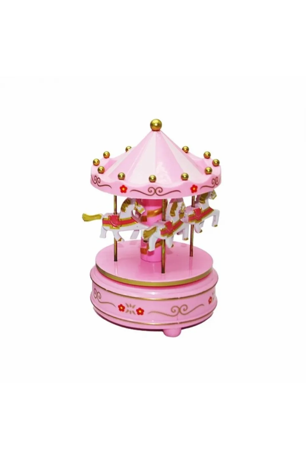 Music Box Carousel Müzikli Atlı Karınca
