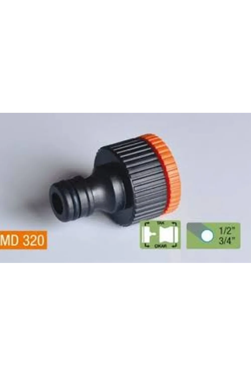 Musluk Bağlantı Adaptörü Dişi 1/2-3/4