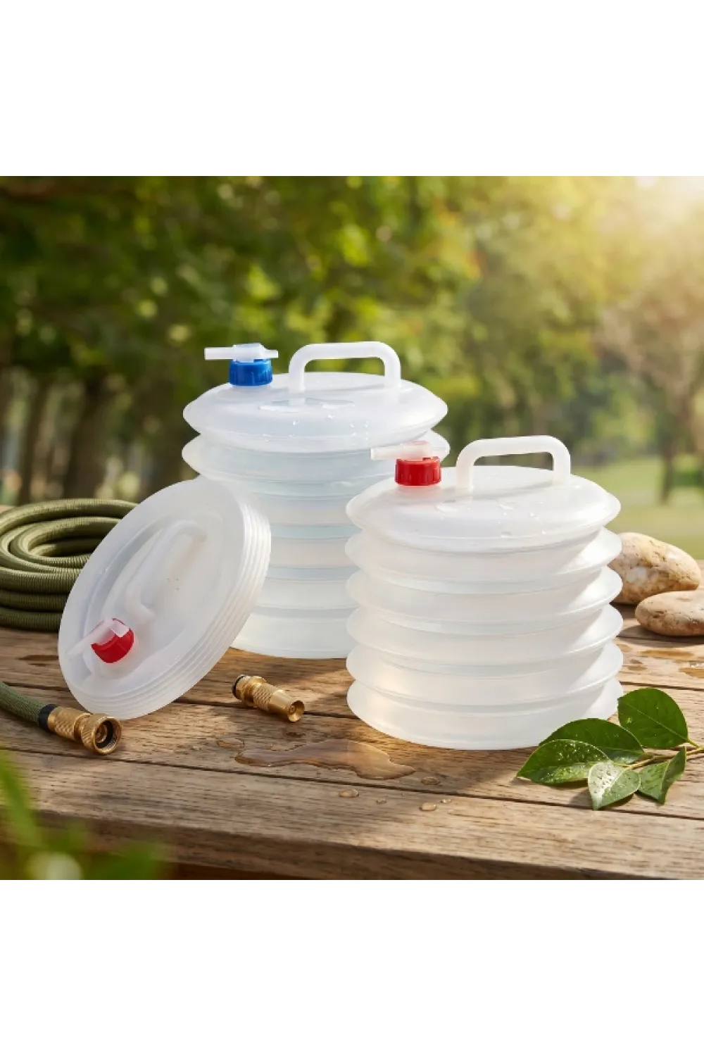 Musluklu Akordiyon Katlanır Su Bidonu 10 Litre