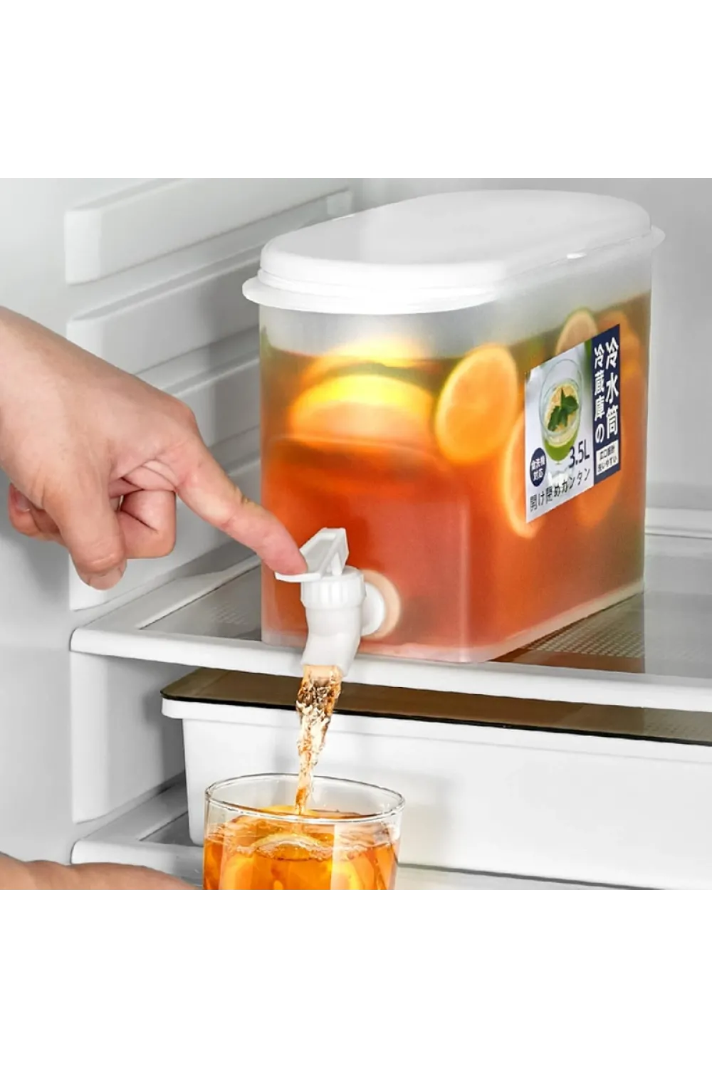 Musluklu İçecek Sebili - Buzdolabı Uyumlu - 3.5 Litre