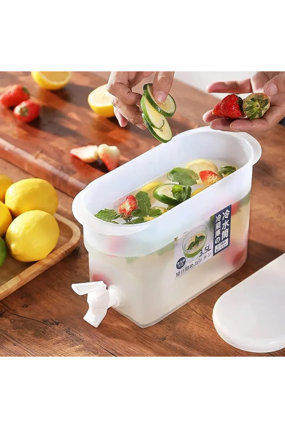 Musluklu İçecek Sebili - Buzdolabı Uyumlu - 3.5 Litre