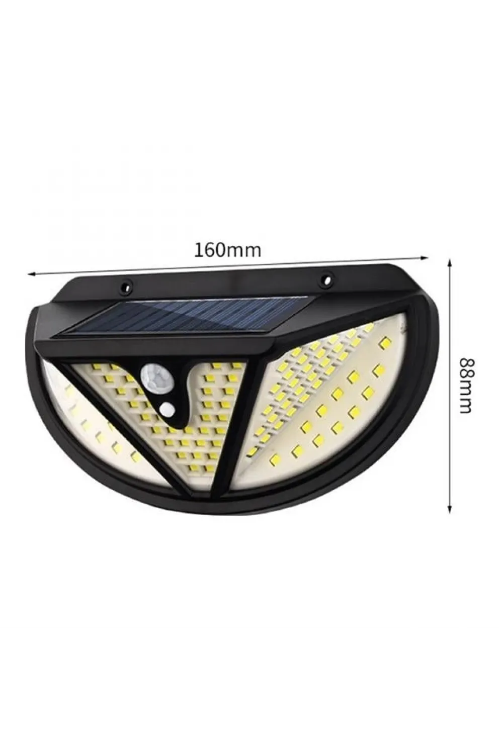 MX-118 118 SMD Ledli Hareket Sensörlü Üç Modlu Solar Duvar Lambası