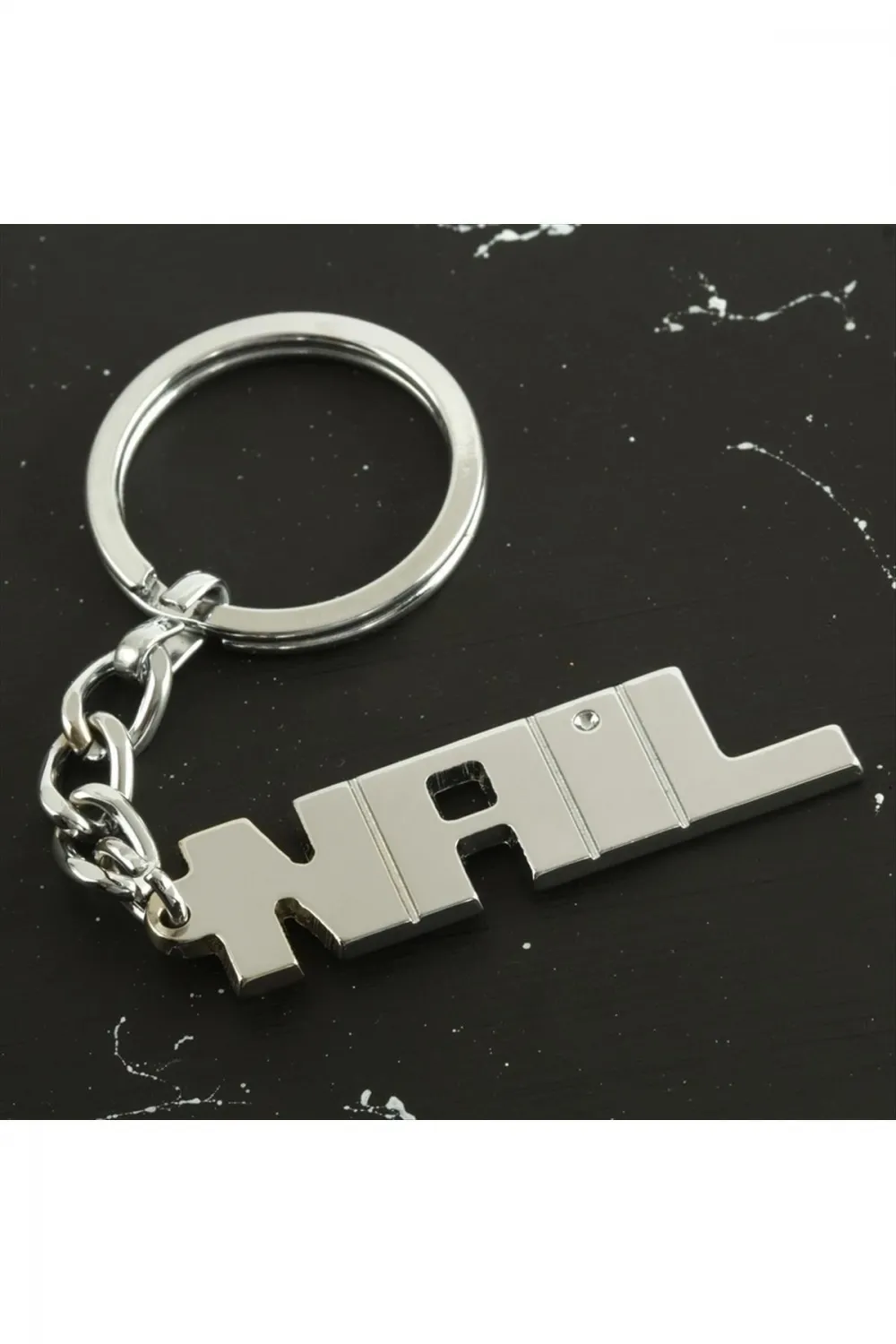Nail İsimli Anahtarlık