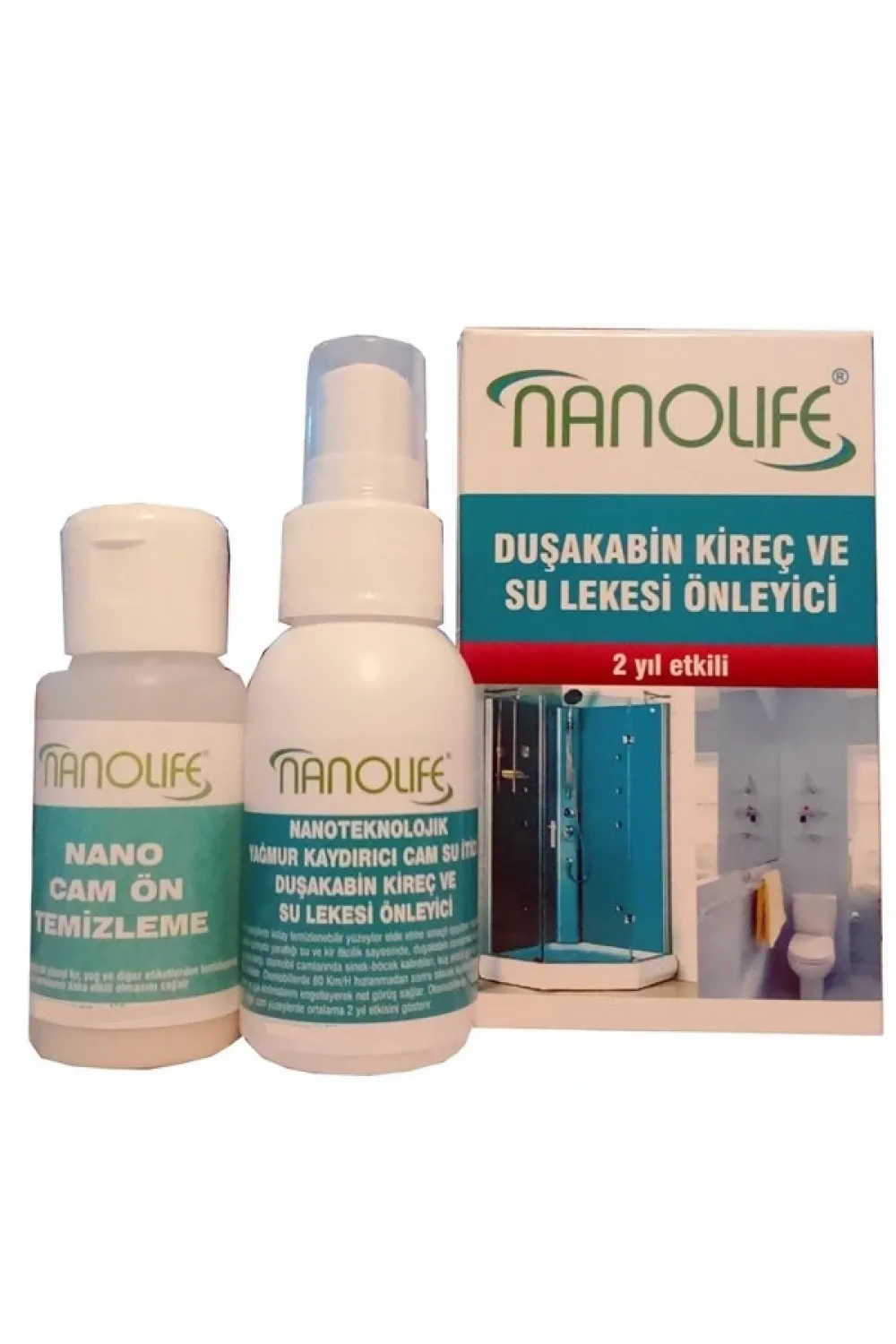 Nanoteknolojik Duşakabin Su Kaydırıcı 2 Yıl Etkili