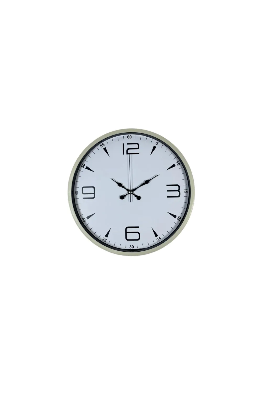 Natural Krem 36 Cm Duvar Saati
