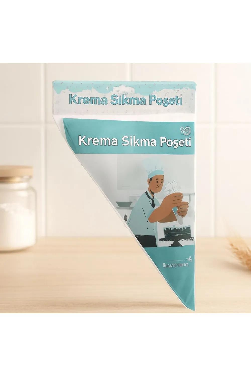Naylon Krema Sıkma Poşeti 30 cm