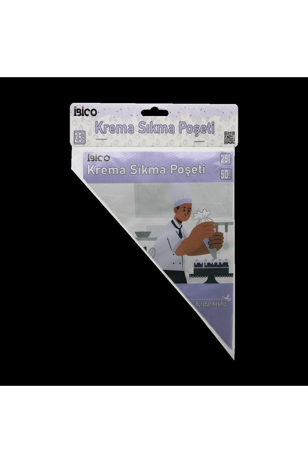 Naylon Krema Sıkma Torbası 25 cm
