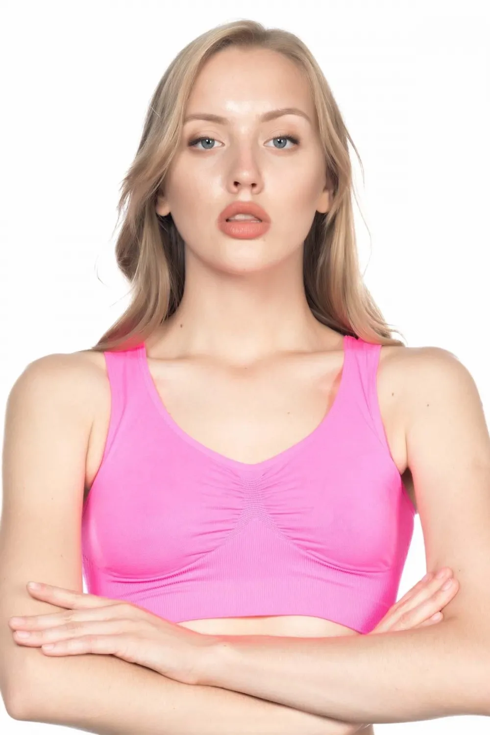 ieg™ NEON FUŞYA MI  4001 Soft Sporcu Büstiyer