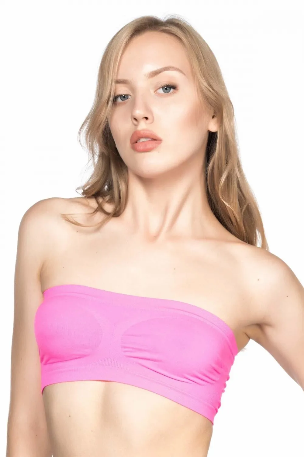 ieg™ NEON FUŞYA MI  4002 Soft Straplez Büstiyer