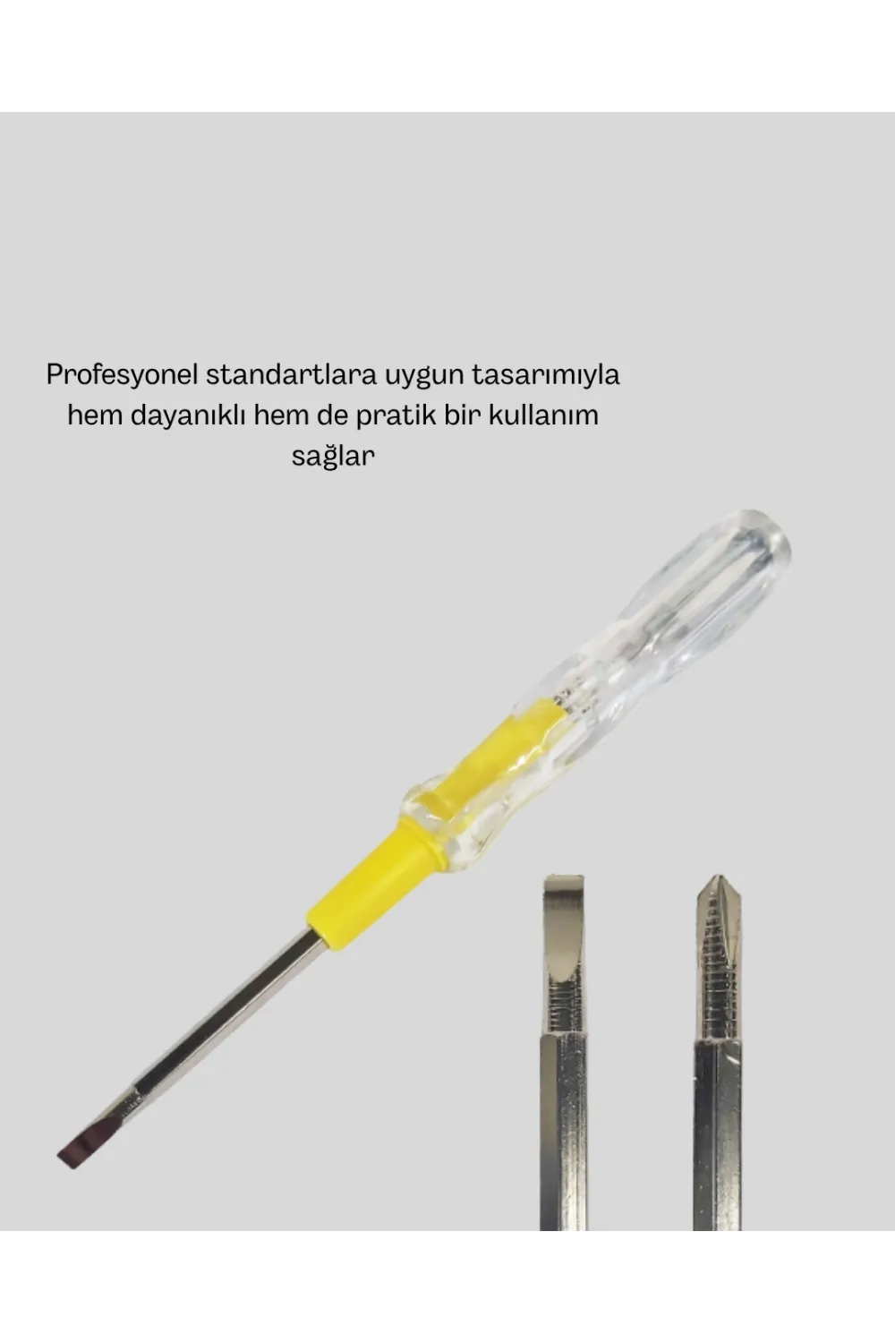Neon Işıklı Elektrik Kontrol Kalemi