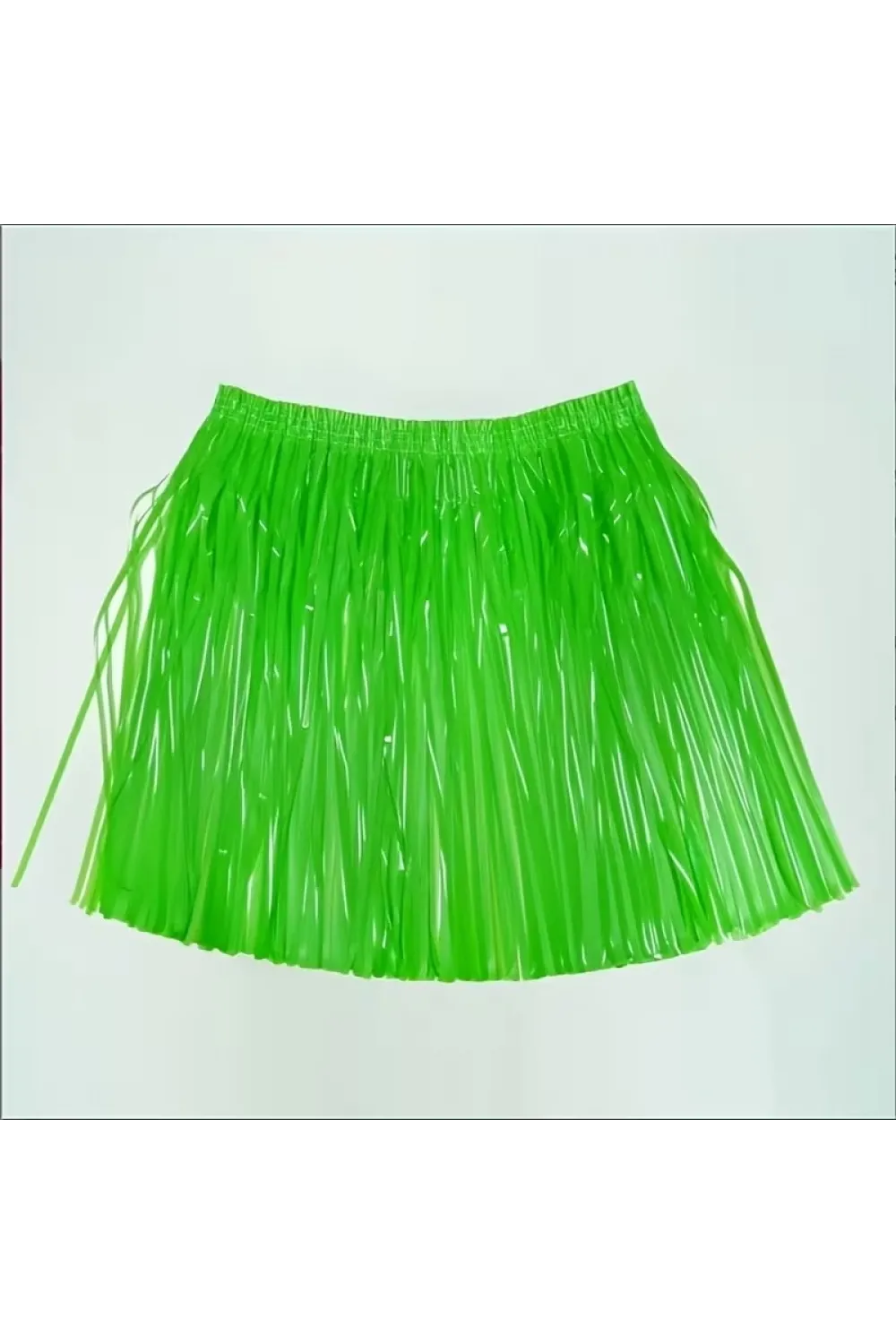Neon Yeşil Hawaii Parti Eteği 40 Cm