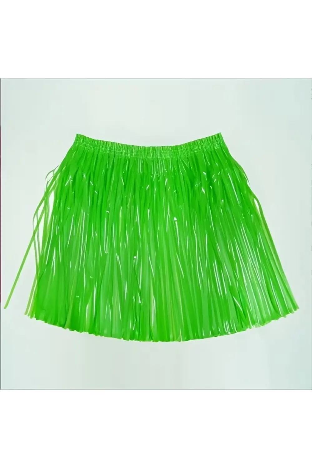 Neon Yeşil Hawaii Parti Eteği 40 cm