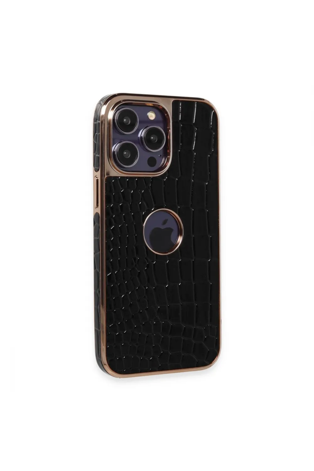 Newface Apple İphone 13 Pro Max Kılıf Snake Kapak - Siyah