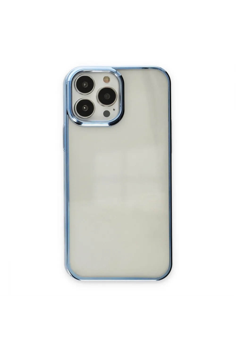 Newface Apple İphone 14 Pro Max Kılıf Element Silikon - Sky Blue