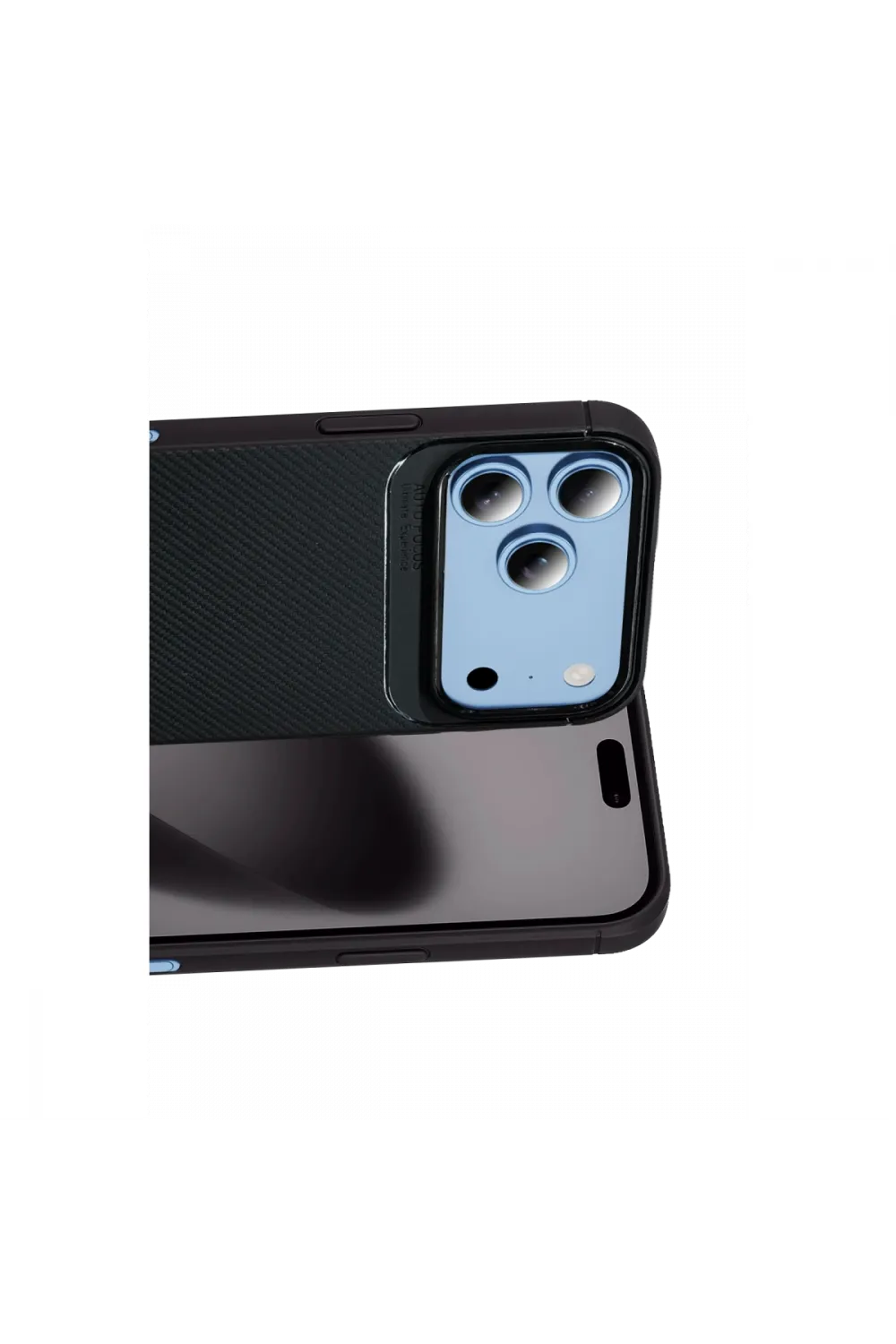 Newface Apple İphone 18 Pro Max Auto Focus Karbon Kapak - Siyah