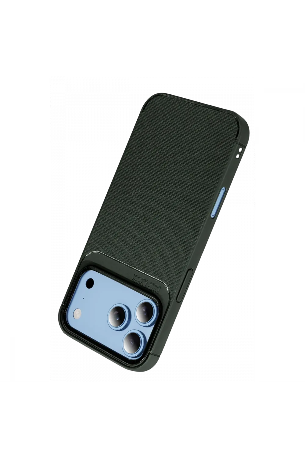 Newface Apple İphone 18 Pro Max Auto Focus Karbon Kapak - Yeşil