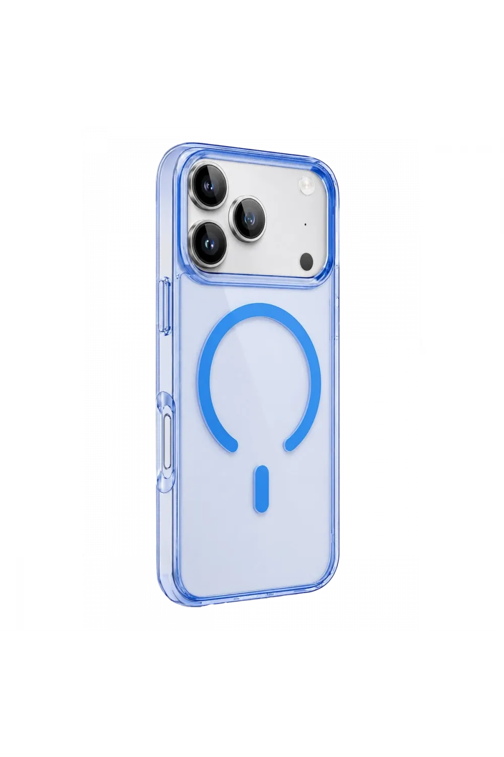 Newface Apple İphone 18 Pro Pc Real Magsafe Kapak - Sierra Blue