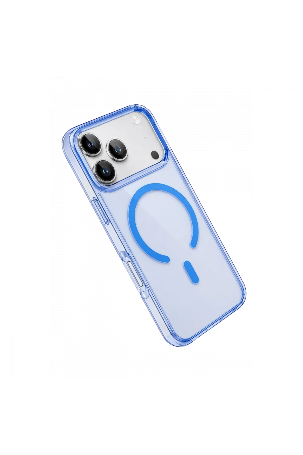 Newface Apple İphone 18 Pro Pc Real Magsafe Kapak - Sierra Blue