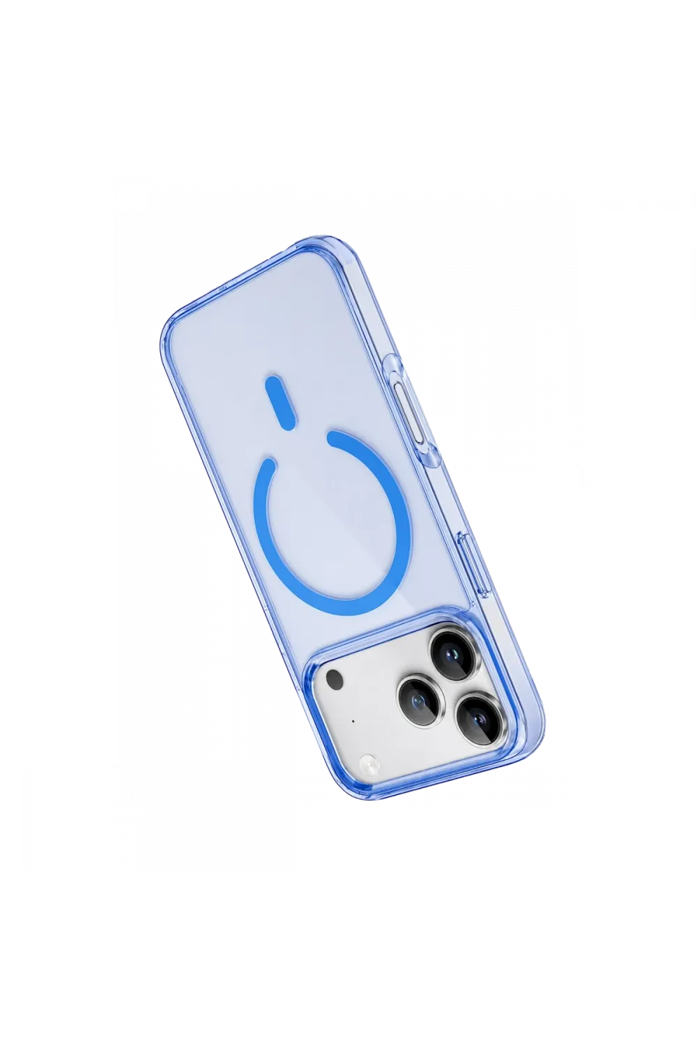 Newface Apple İphone 18 Pro Pc Real Magsafe Kapak - Sierra Blue
