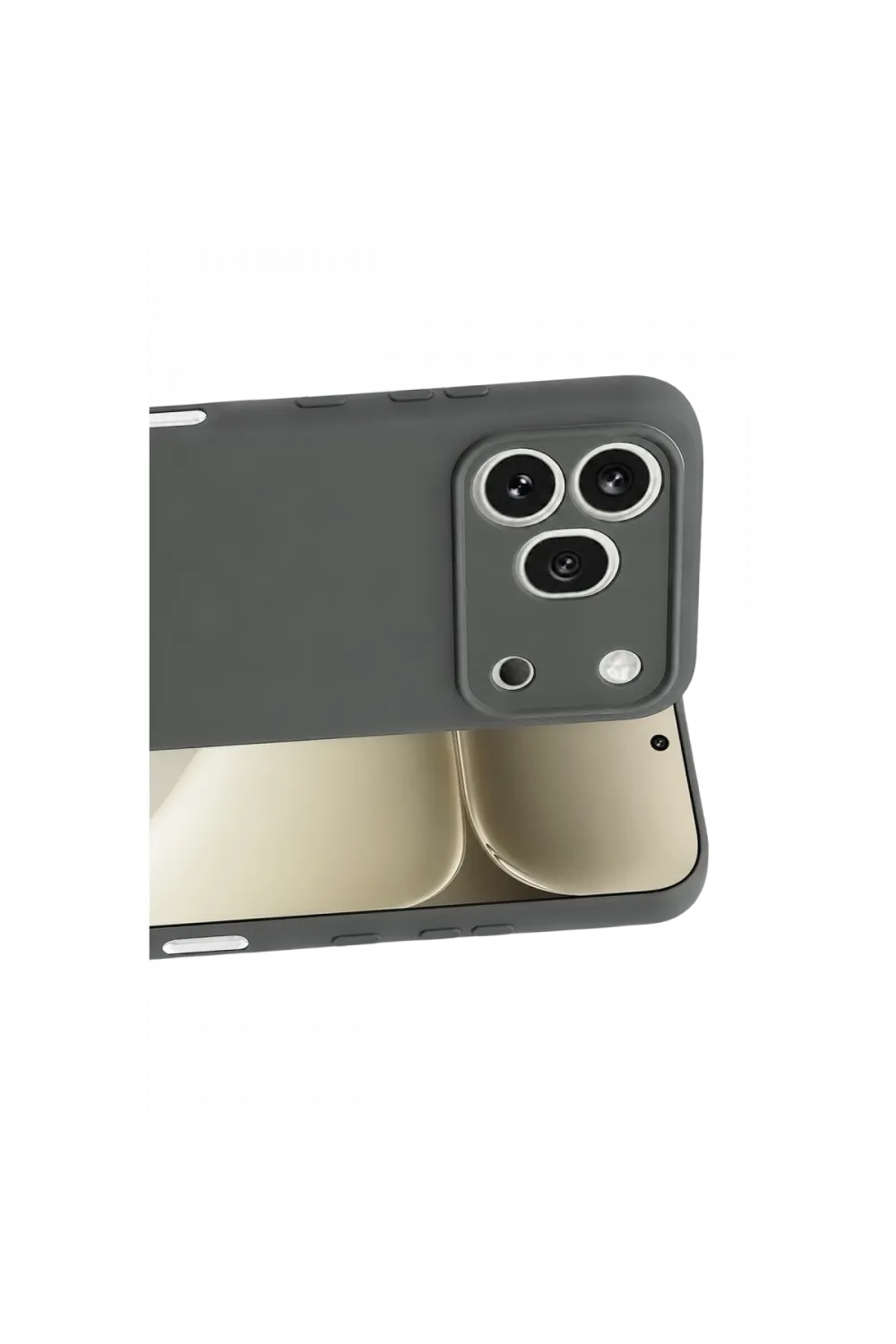 Newface Huawei Honor 600 Pro First Silikon - Gri