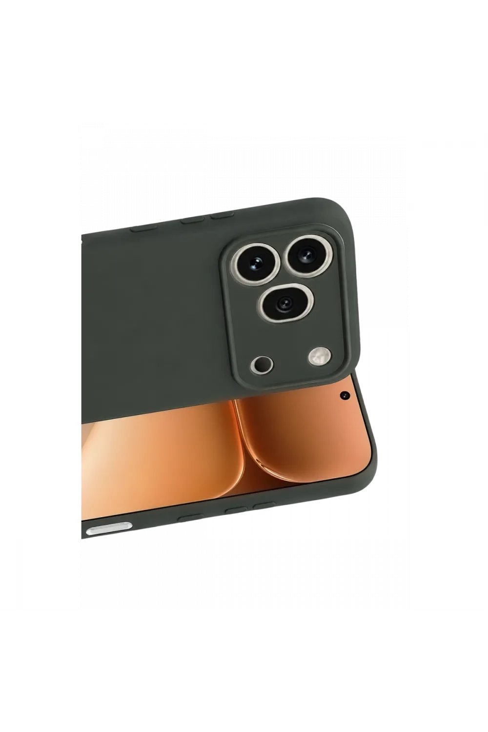 Newface Huawei Honor 600 Pro First Silikon - Koyu Yeşil