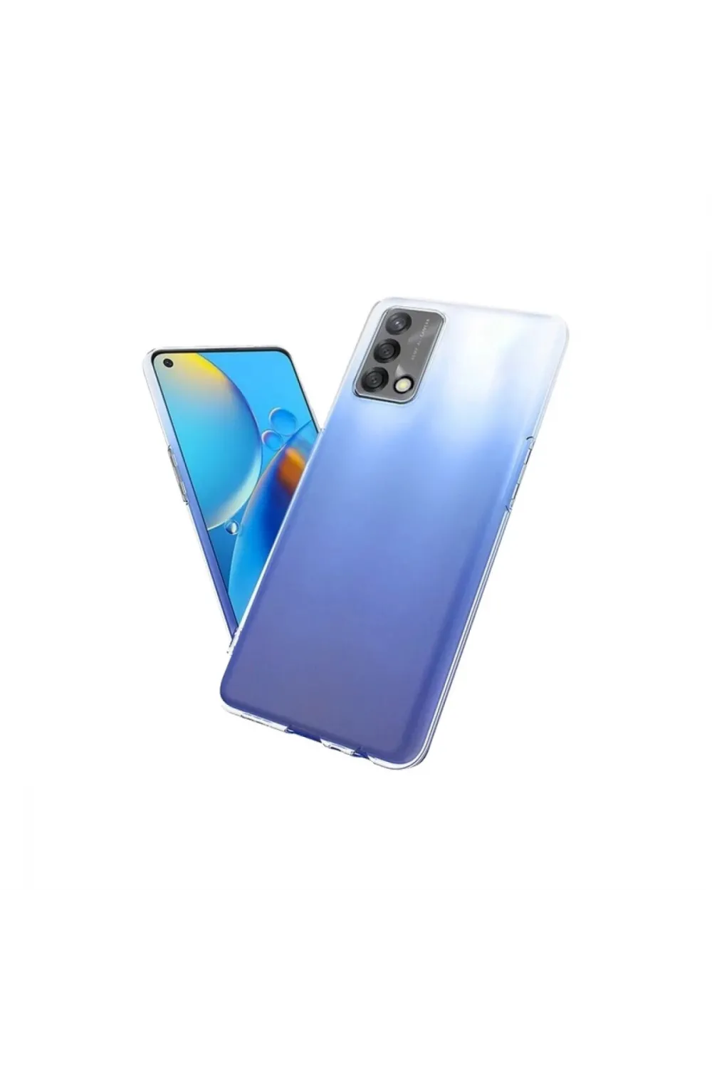 Newface Oppo A74 4g Kılıf Lüx Şeffaf Silikon