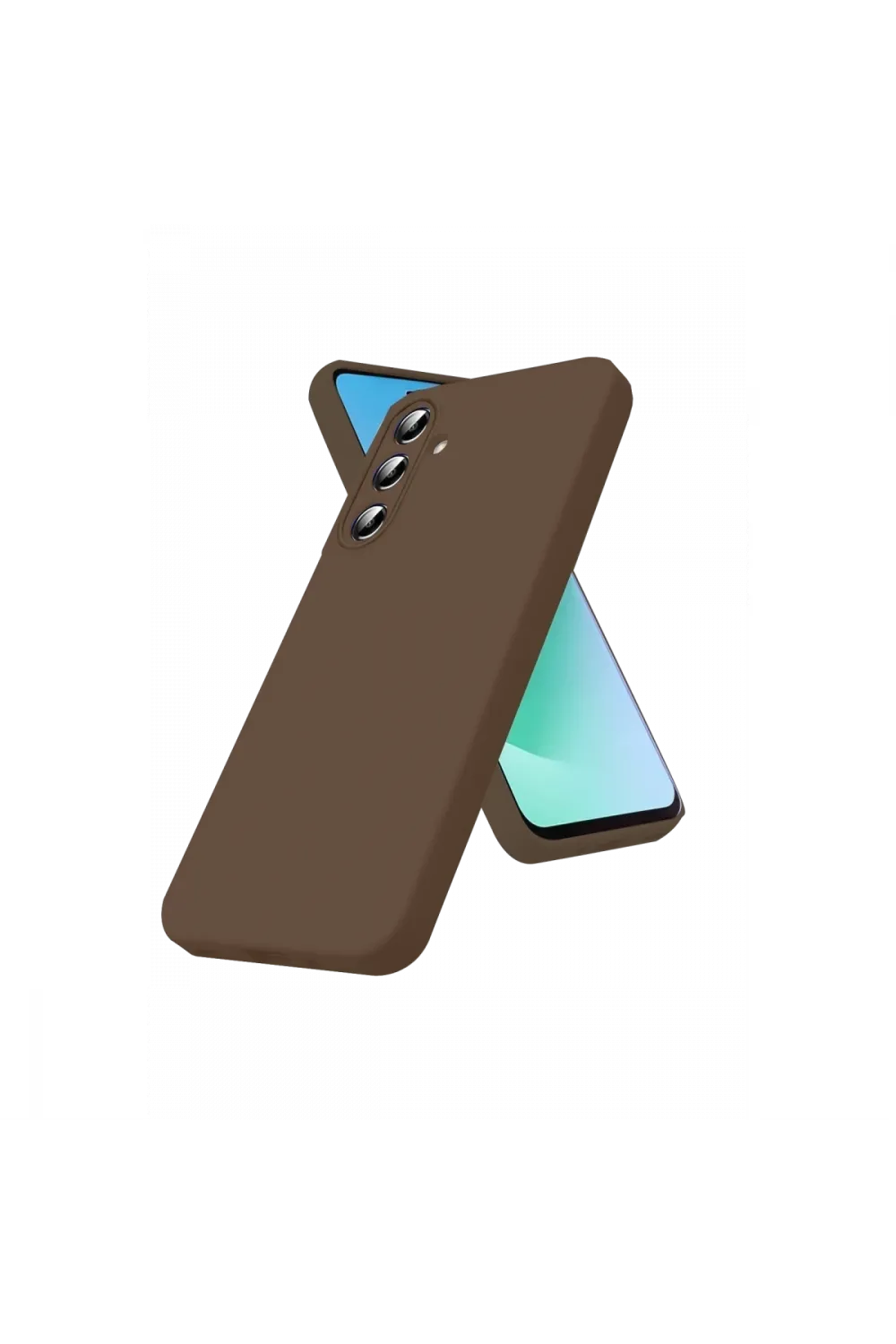 Newface Samsung Galaxy S26 Fe First Silikon - Kahverengi